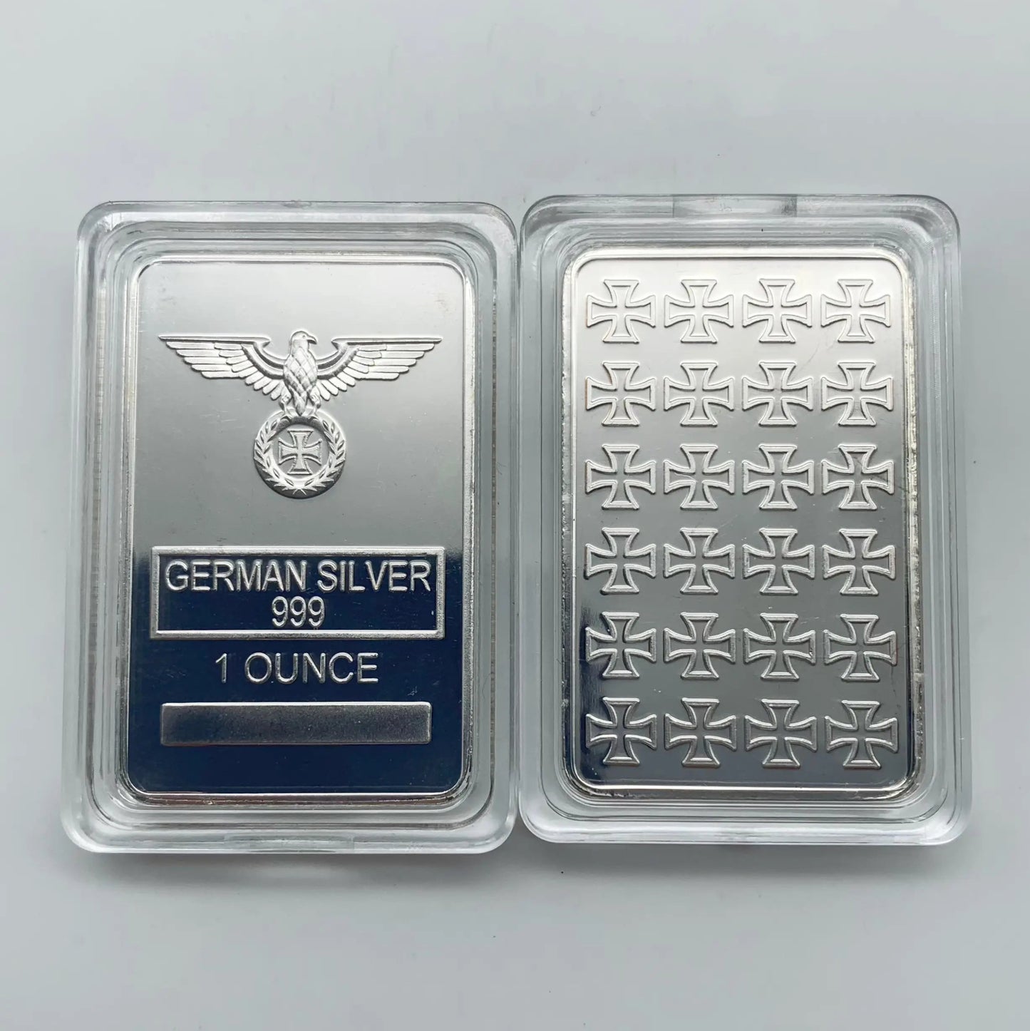 1 UNZE - EISERNES KREUZ - GERMAN SILVER - NEUSILBER