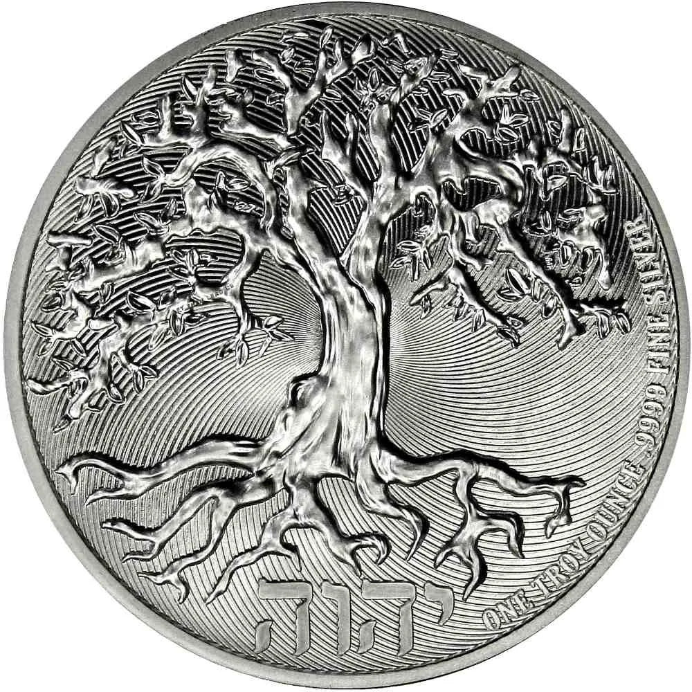 1 UNZE 999 SILBER - BAUM DES LEBENS / LEBENSBAUM - SILBERMÜNZE