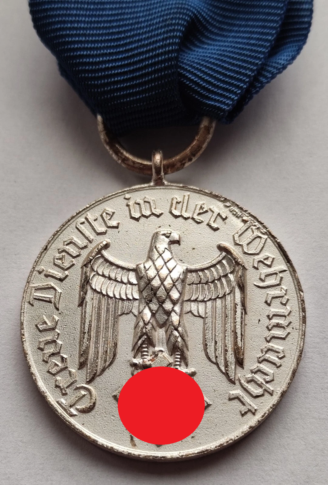 ABZEICHEN - 4 JAHRE DIENSTZEIT BEI DER WEHRMACHT - AM BAND - ORDEN