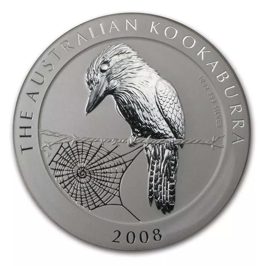 10 UNZEN SILBER - KOOKABURRA 2008 - SILBERMÜNZE