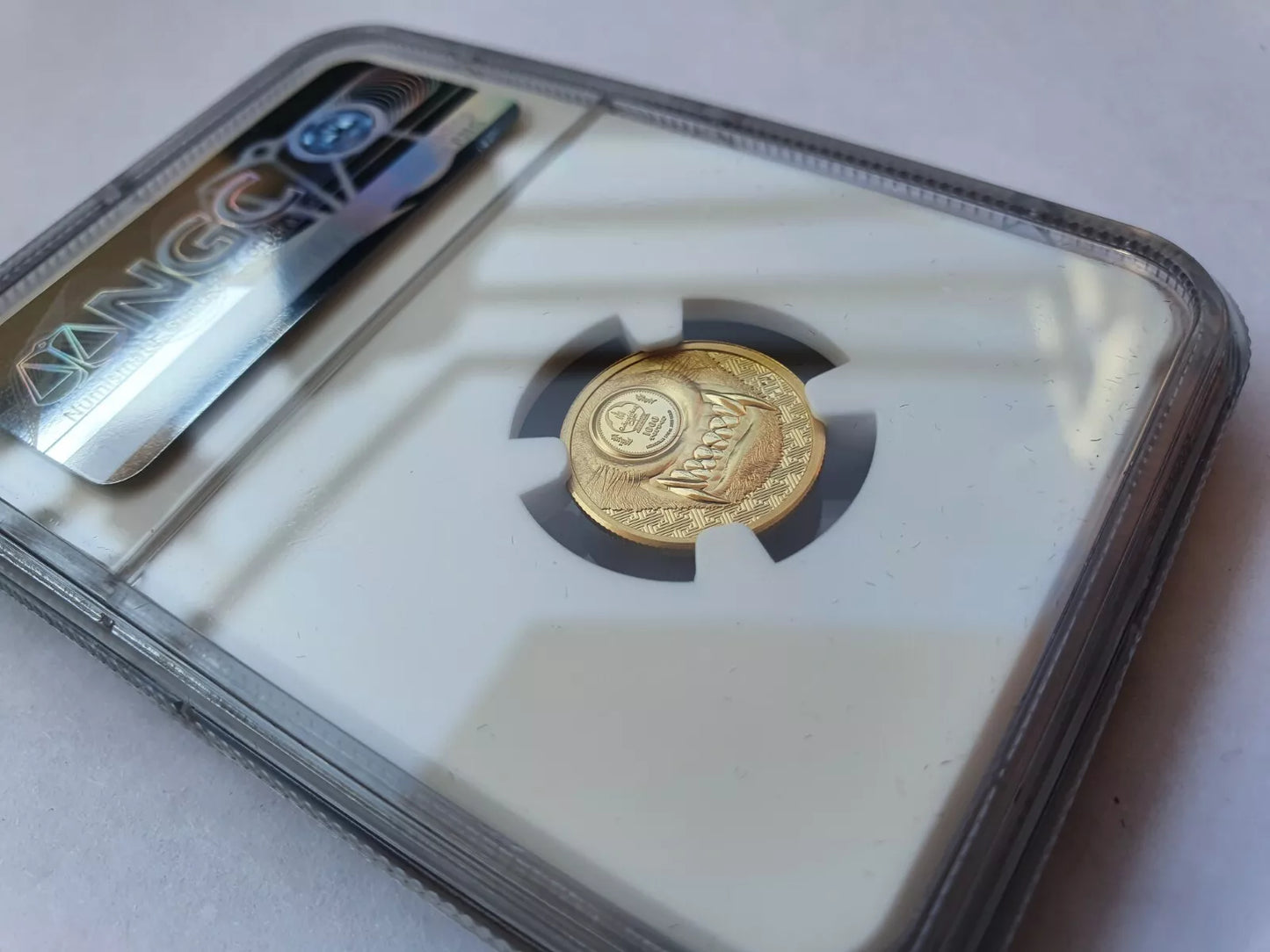1/10 UNZE GOLD - MYSTIC WOLF - ULTRA HIGH RELIEF - NUR 999 STÜCK - GOLDMÜNZE
