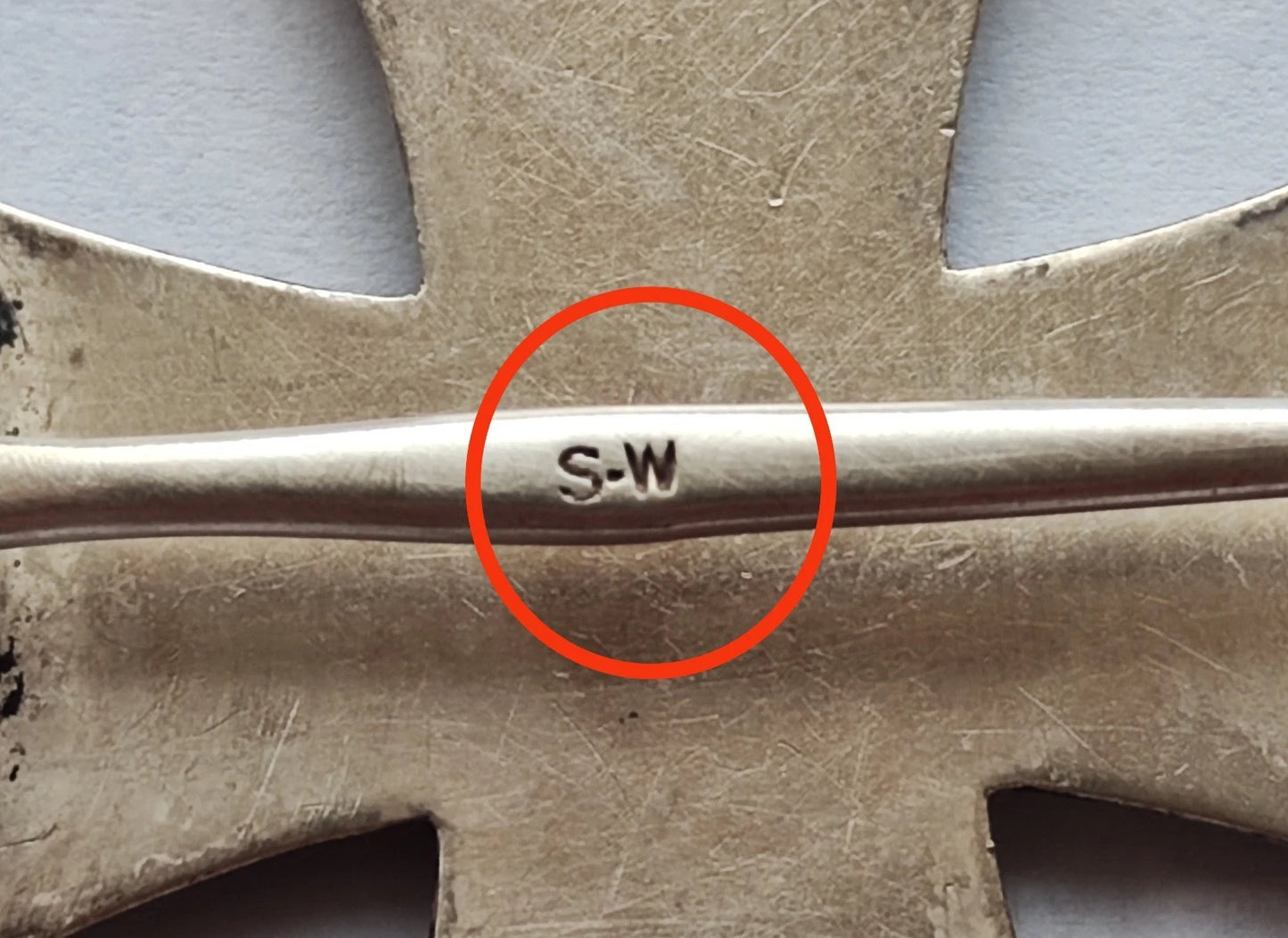 EISERNES KREUZ - 1. KLASSE 1914 - HERSTELLER SW - ORDEN