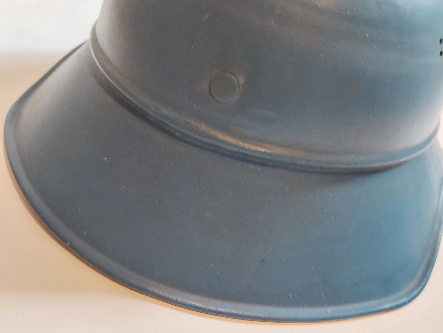 ORIGINALER LUFTSCHUTZ HELM / STAHLHELM - M38 - WK II - WEHRMACHT - GUTER ZUSTAND