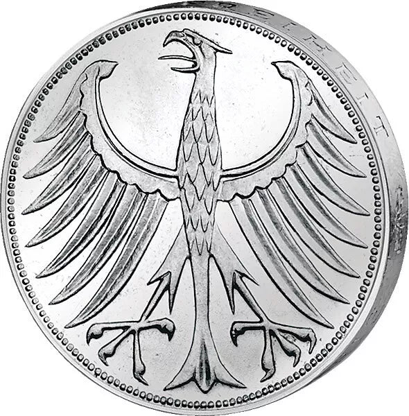 5 DM MÜNZE / MARK / BRD - SILBER - SILBERADLER - SILBERMÜNZE