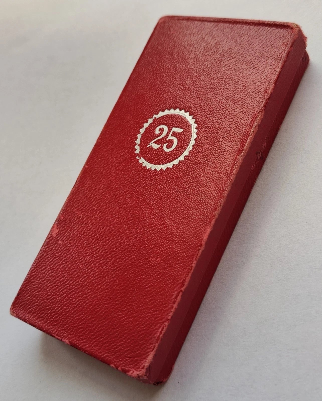 25 JAHRE TREUEDIENST - 2. STUFE SILBER - IM ORIGINAL ETUI - ORDEN