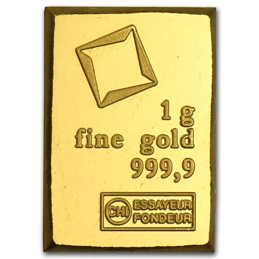 1 GRAMM GOLDBARREN - DIVERSE HERSTELLER