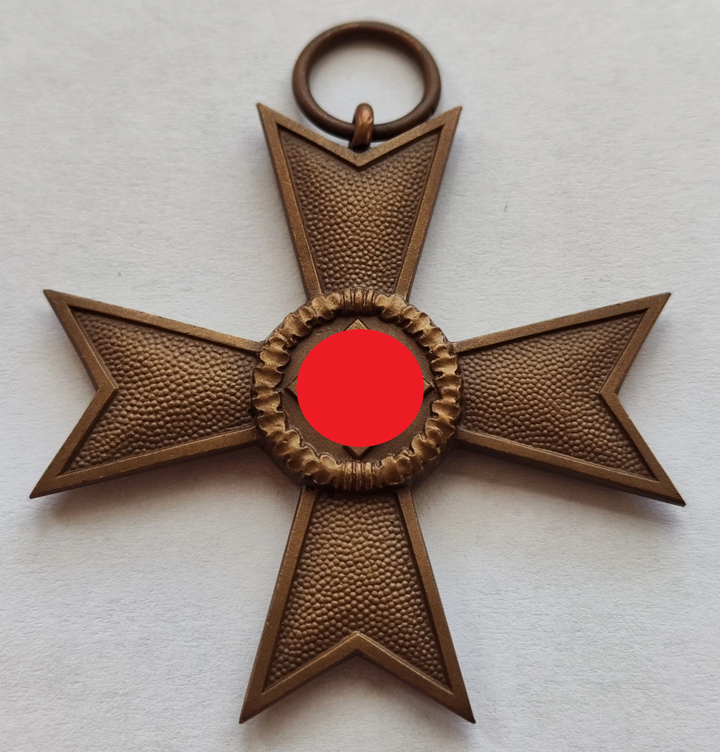 KRIEGSVERDIENSTKREUZ 2. KLASSE OHNE SCHWERTER - MIT VERLEIHUNGSTÜTE & LANGEN BAND - ORDEN - 1939