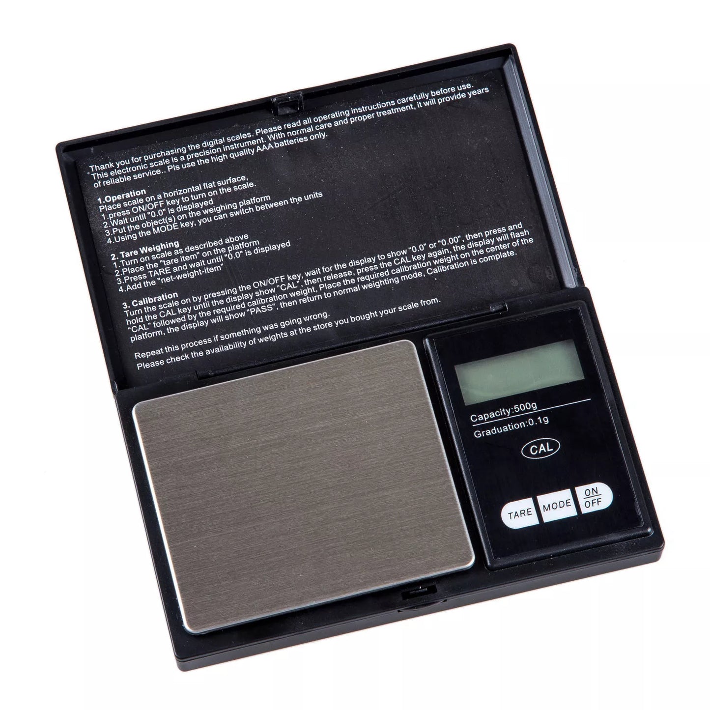 DIGITAL WAAGE - BIS 500 GRAMM