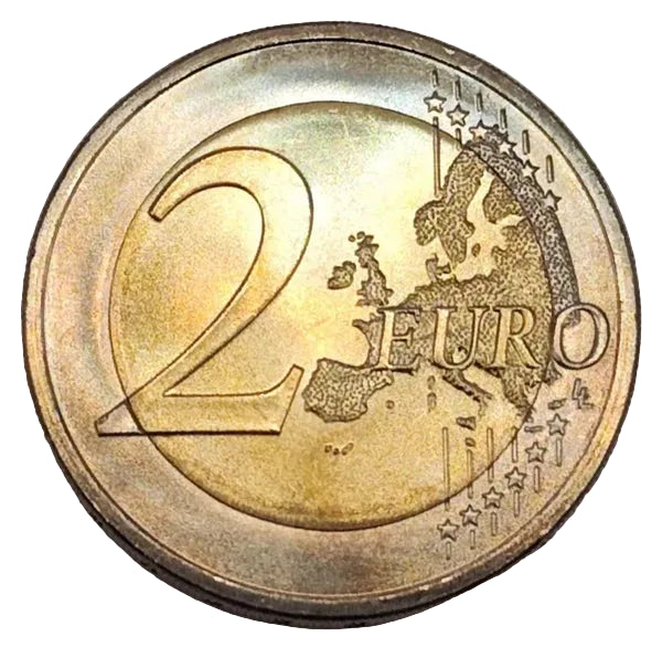 2 Euro Münze - Deutschland - Kölner Dom 2011 - koloriert
