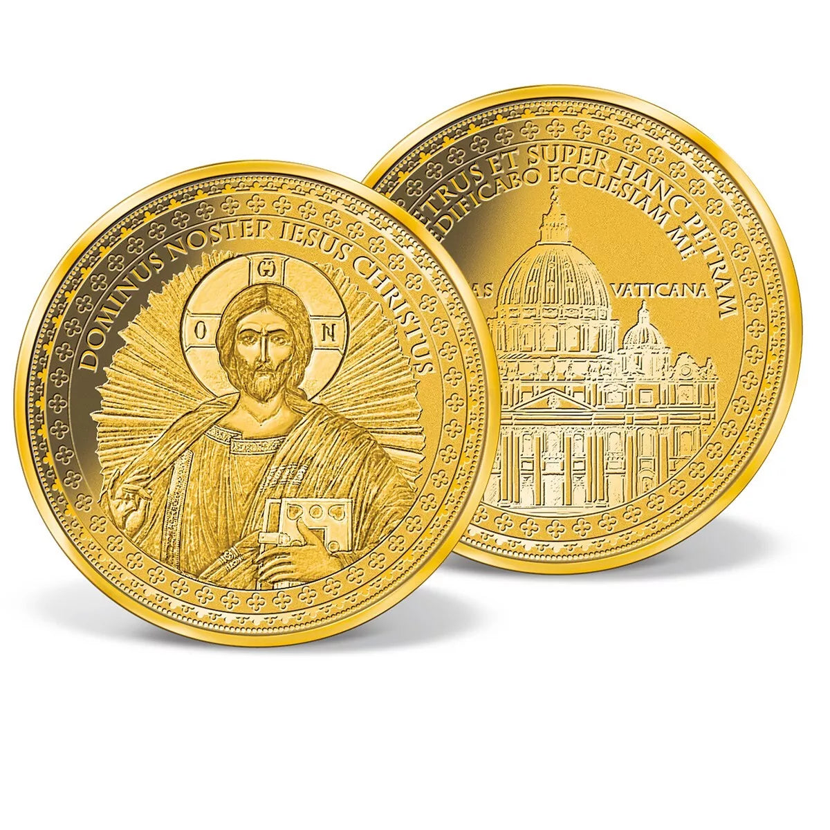 1/200 UNZE GOLD - JESUS / PETERSDOM / VATIKAN