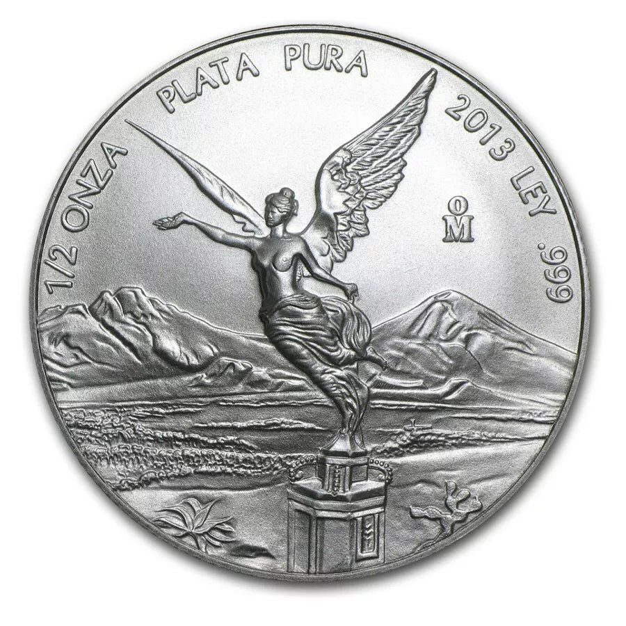 1/2 UNZE SILBER - MEXIKO LIBERTAD LADY 2013 - SILBERMÜNZE