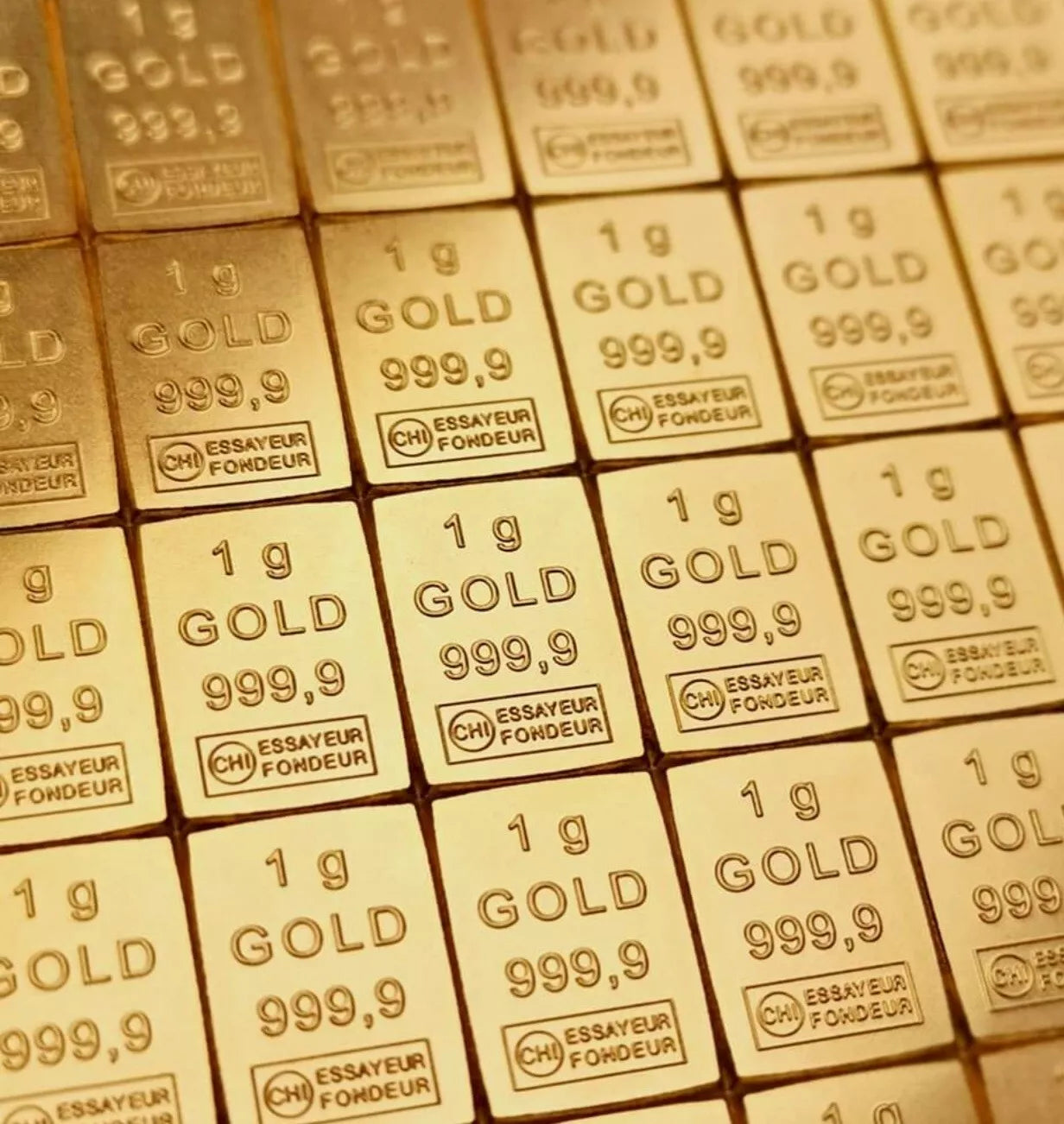 1 GRAMM GOLDBARREN - DIVERSE HERSTELLER