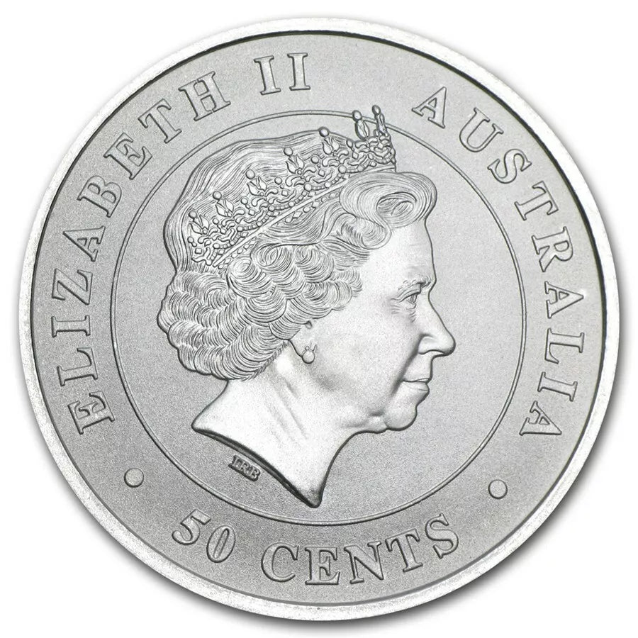 1/2 UNZE SILBER - WEISSER HAI - SILBERMÜNZE