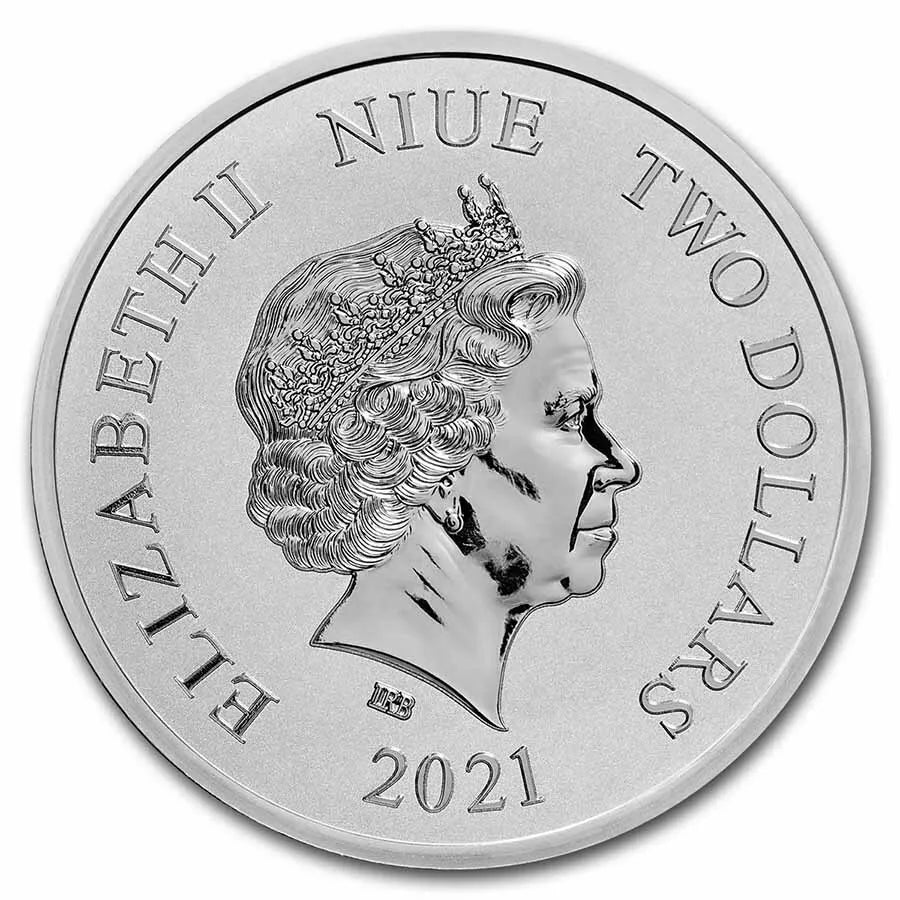 1 UNZE 999 SILBER - HERR DER RINGE - SILBERMÜNZE