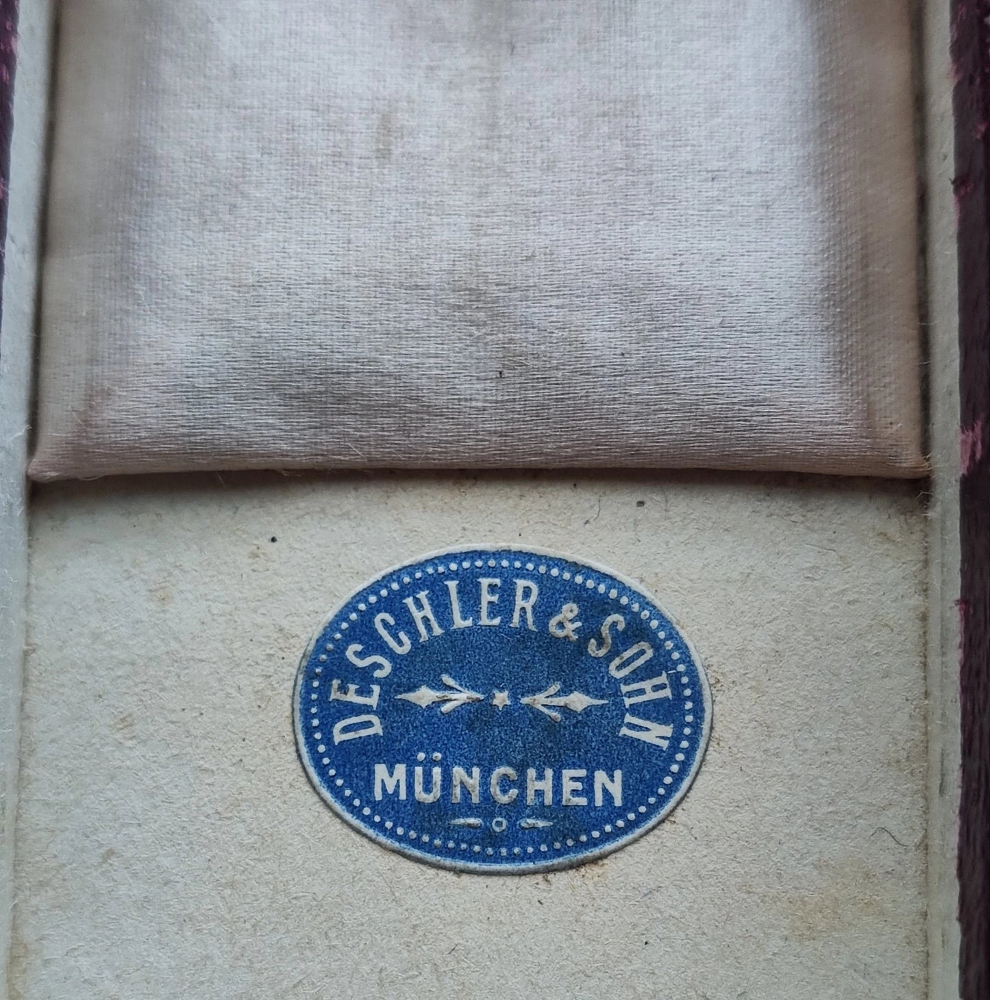 BAYERISCHES VERDIENSTKREUZ 3. KLASSE 1866 - MIT ETUI & BAND - ORDEN