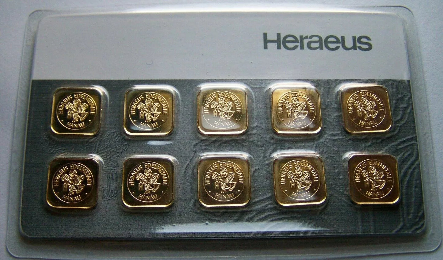 1 GRAMM GOLDBARREN - DIVERSE HERSTELLER