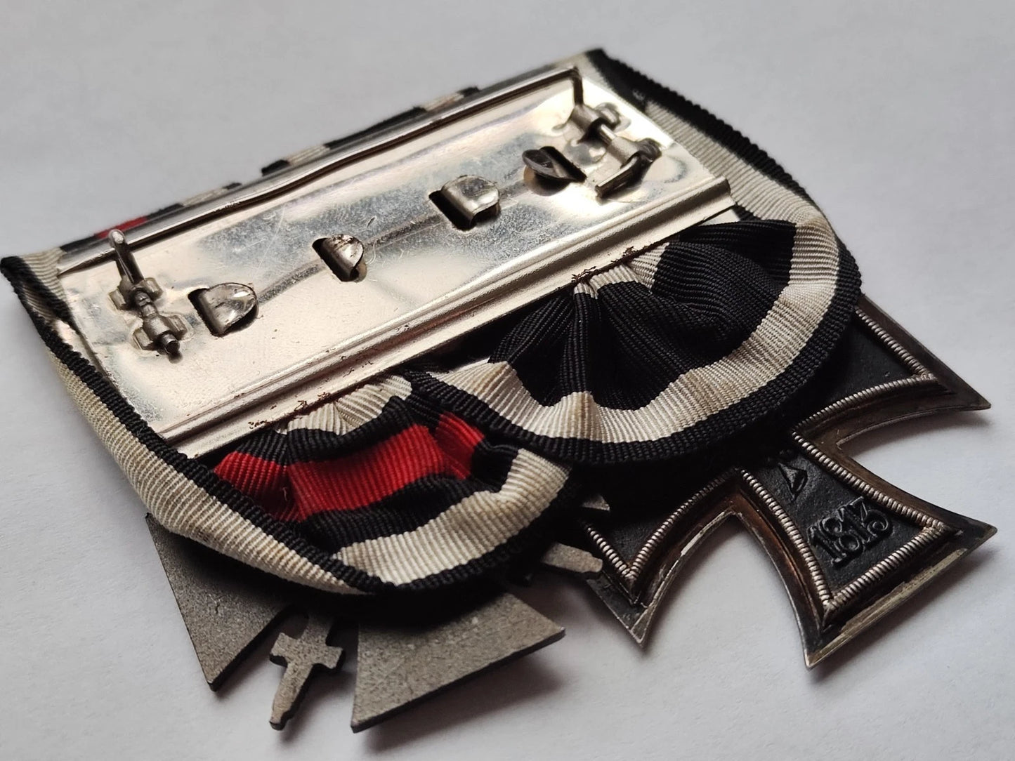 2 ORDEN - EISERNES & FRONTKÄMPFER KREUZ - SPANGE