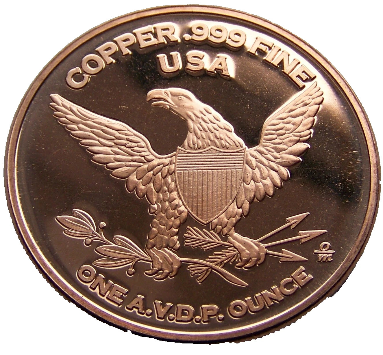 1 UNZE 999 KUPFER - EINHORN - KUPFERBARREN