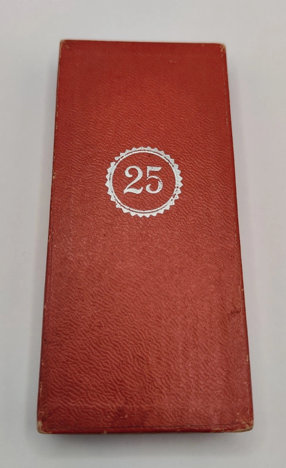 25 JAHRE TREUEDIENST - 2. STUFE SILBER - IM ORIGINAL ETUI - ORDEN