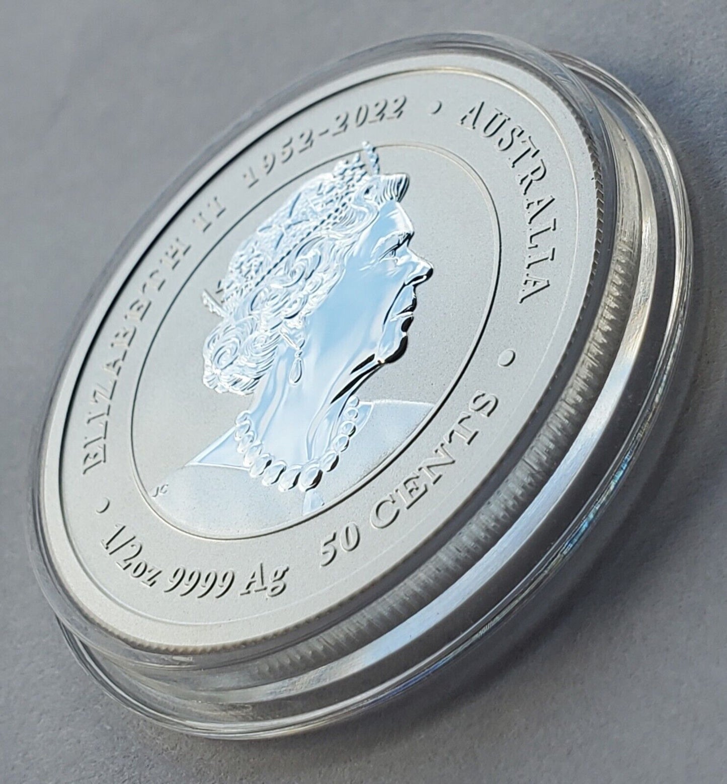 1/2 UNZE SILBER - LUNAR DRACHE 2024 - SILBERMÜNZE