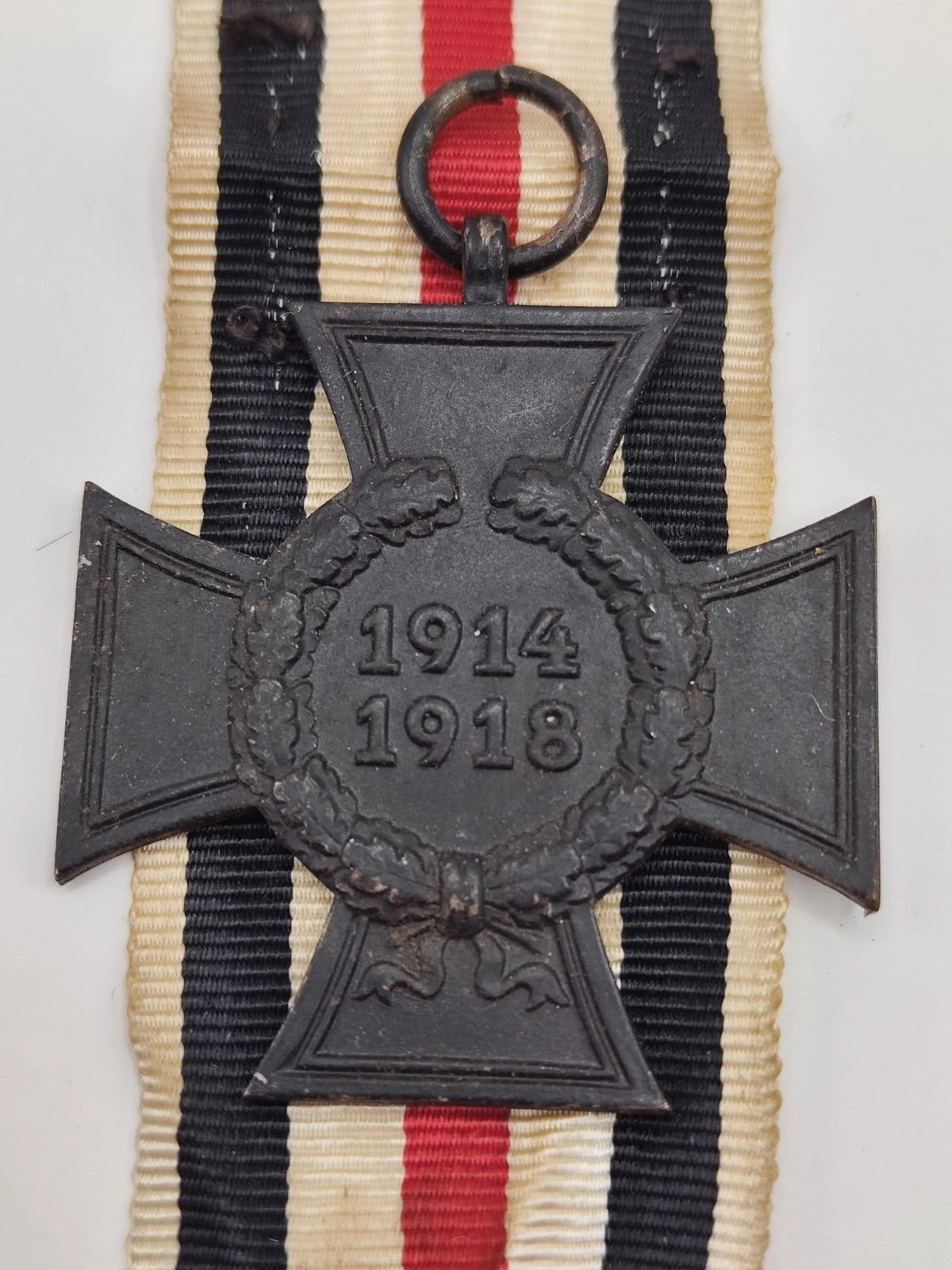1 x WITWENKREUZ 1914/1918 - MIT BANDABSCHNITT - ORDEN