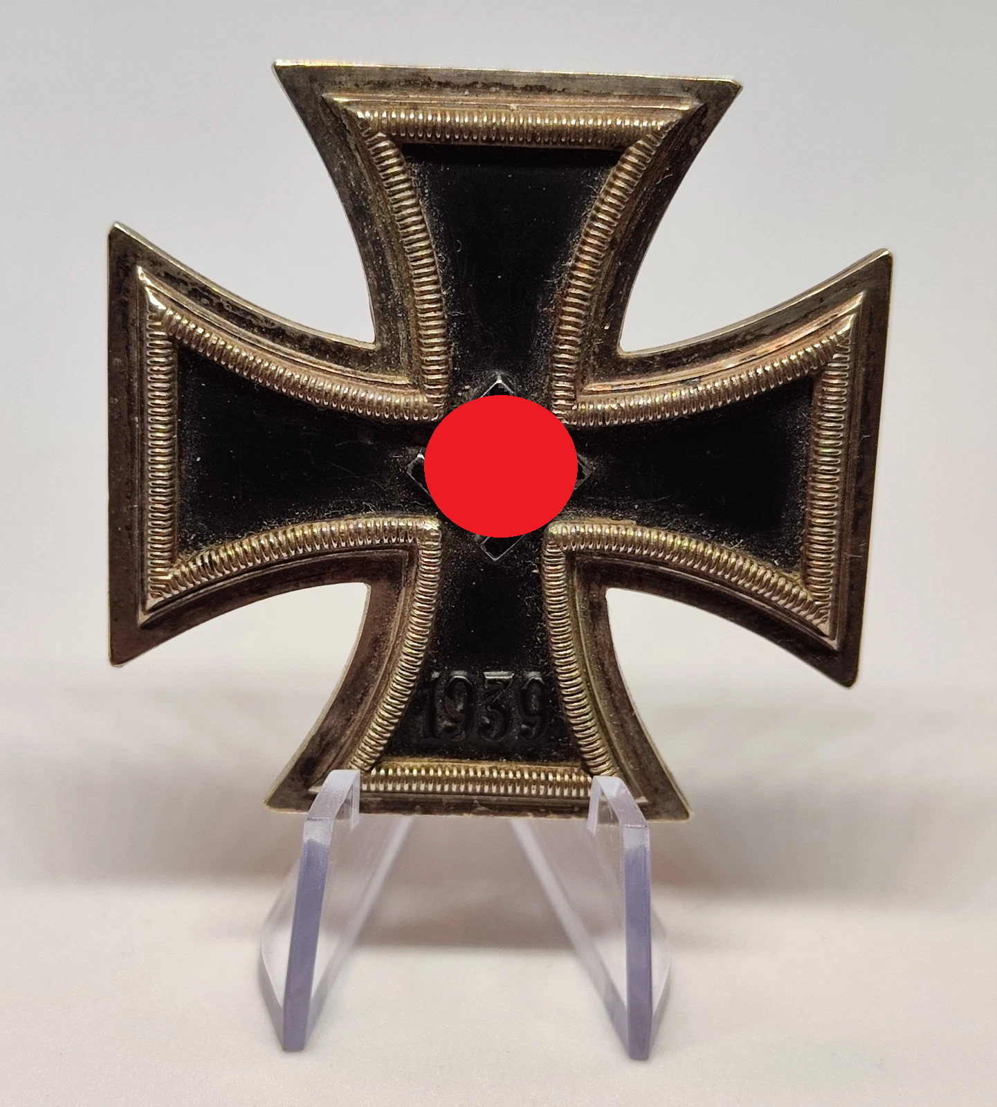 EISERNES KREUZ - 1. KLASSE 1939 - HERSTELLER 15 - MIT ETUI - ORDEN