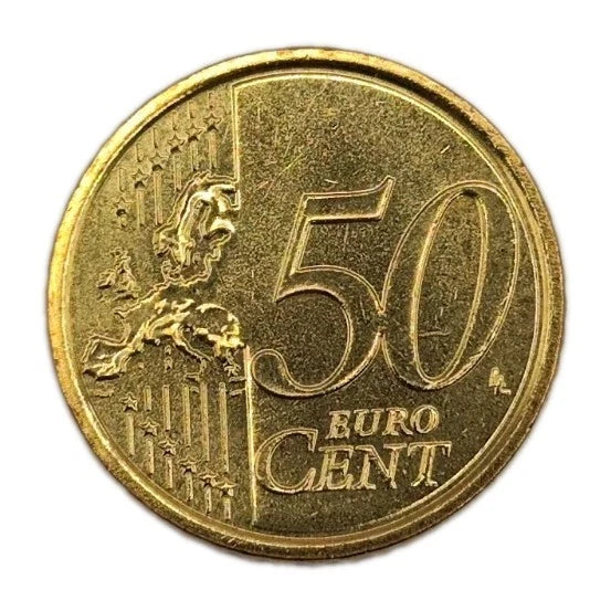 50 Euro Cent Münze - Vatikan - Papst Benedikt XVI - 2010 / 2012 - koloriert