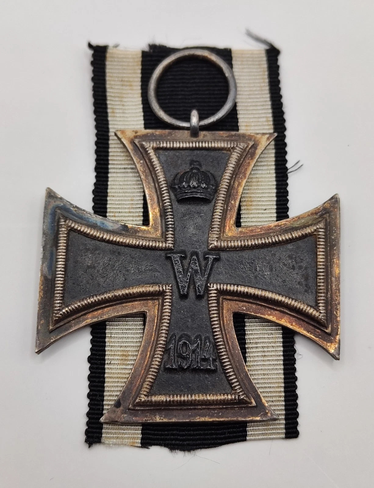 EISERNES KREUZ - 2. KLASSE 1914 - MIT BANDABSCHNITT - ORDEN