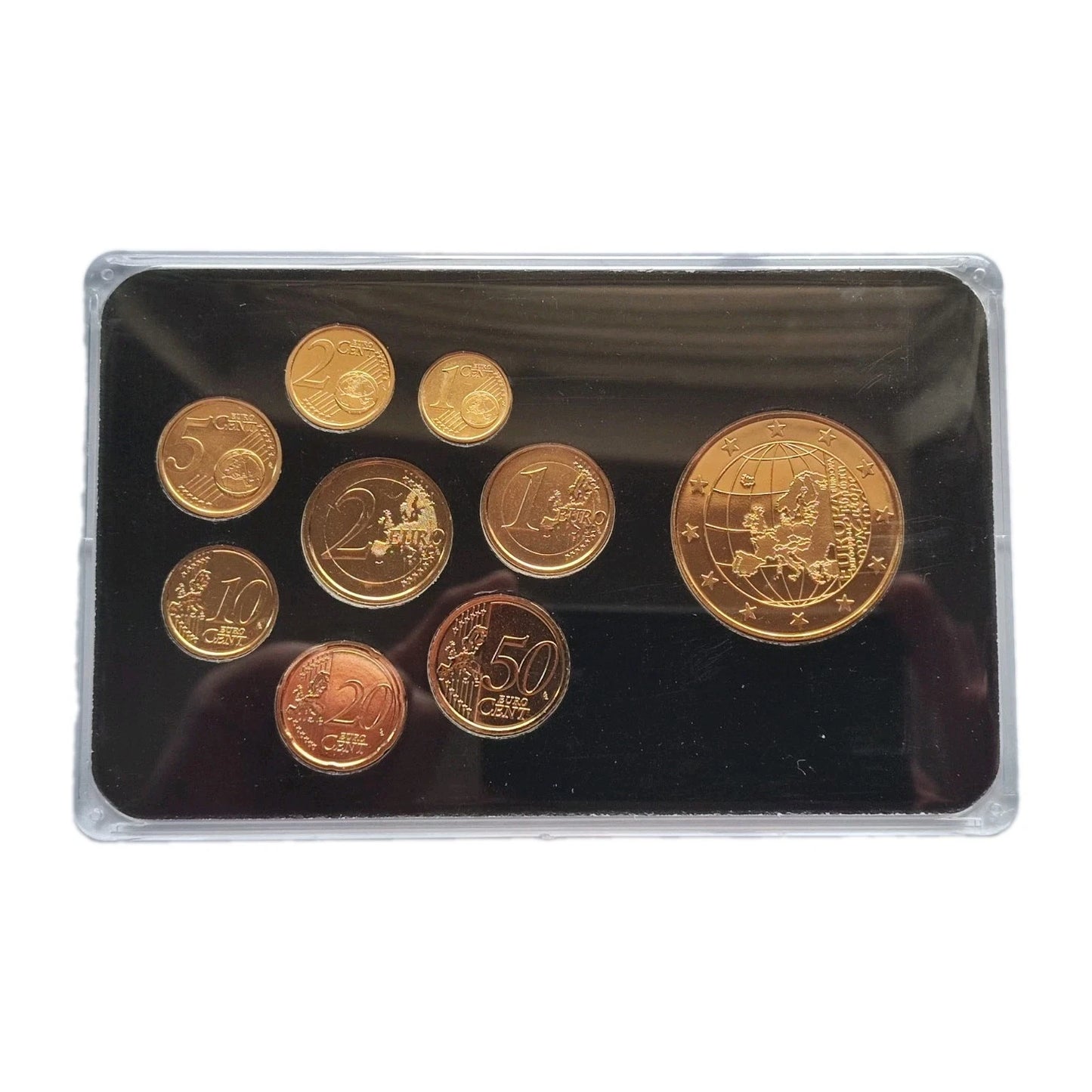 ORIGINAL EURO KMS MÜNZEN - VATIKAN / PAPST BENEDIKT XVI. 2010 - 24 KARAT VERGOLDET