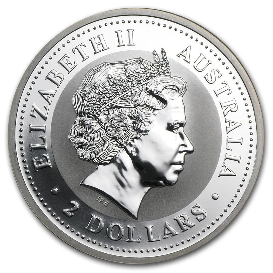 1 UNZE SILBER - PANDA & KOALA BÄR / EXPO 2010 - KOLORIERT - SILBERMÜNZE