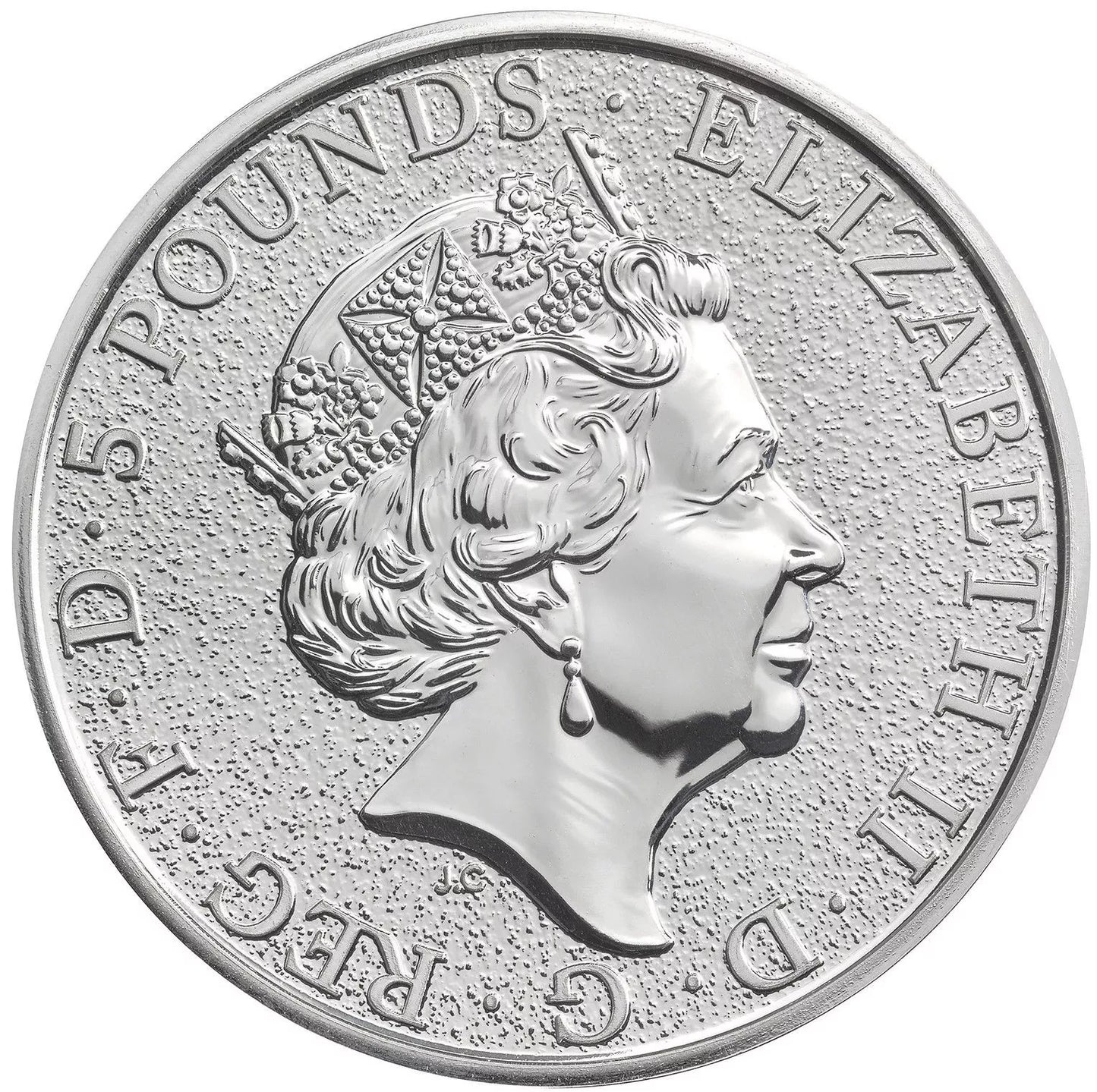 2 UNZEN SILBER - LÖWE / ENGLAND 2016 - SILBERMÜNZE