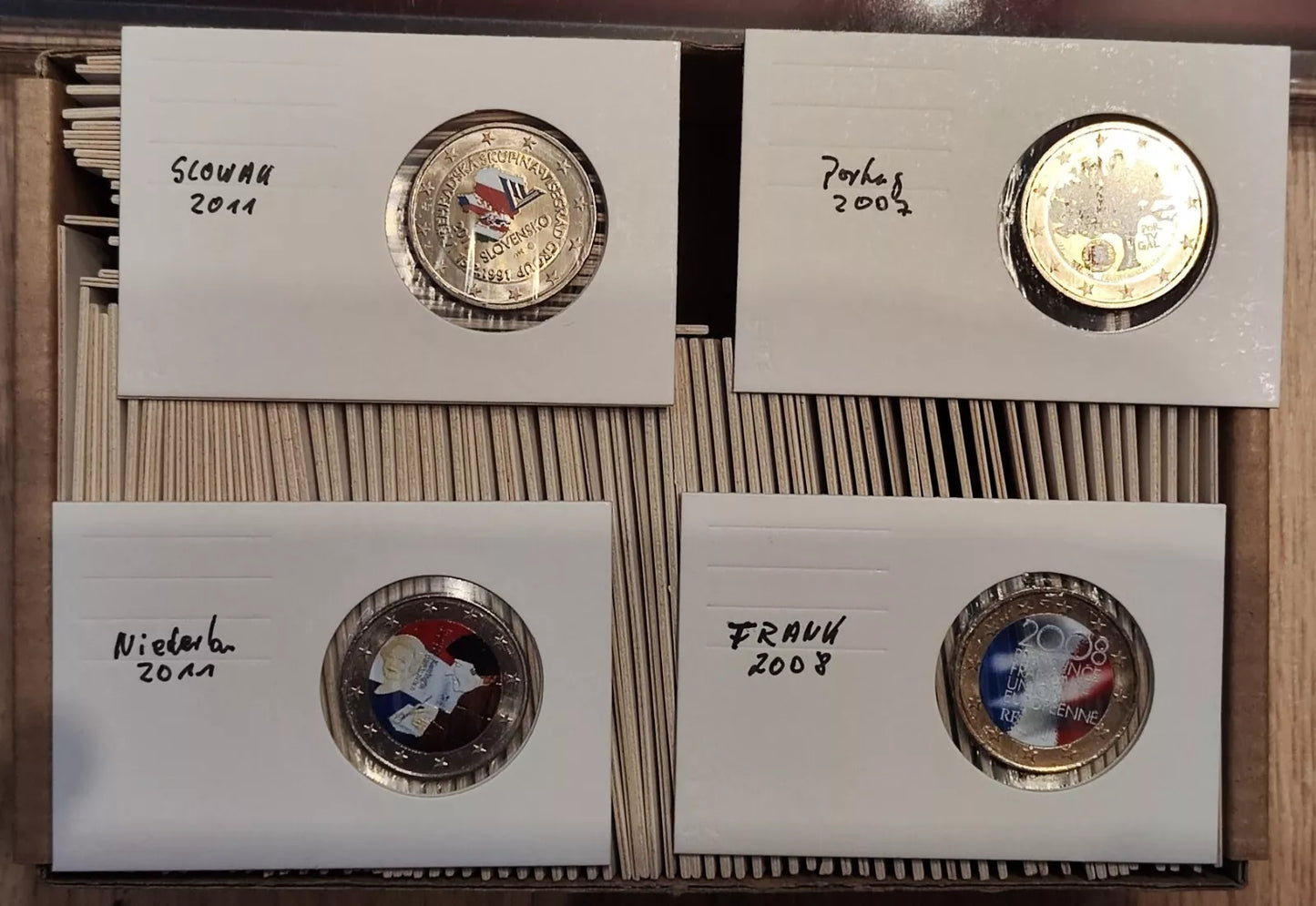 1 x 2 EURO MÜNZE - DIVERSE MOTIVE AUS EUROPA & DEUTSCHLAND - KOLORIERT