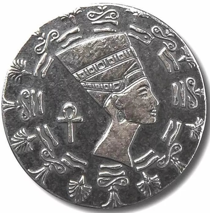 1/10 UNZE SILBER - ÄGYPTEN / NOFRETETE - SILBERBARREN