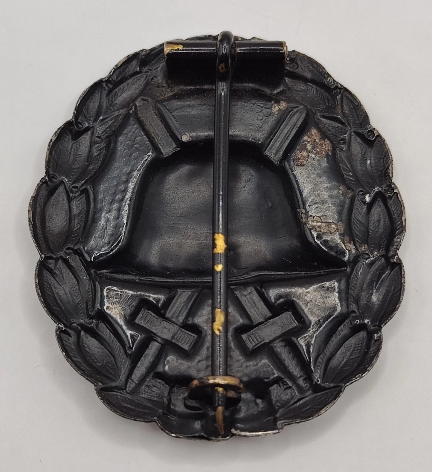 VERWUNDETENABZEICHEN SCHWARZ 1914 - OTTO SCHICKLE / PFORZHEIM - ORDEN