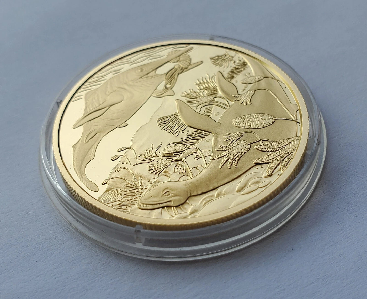 20 Euro Münze - Österreich - Leben im Wasser 2013 - Proof - 24 Karat vergoldet