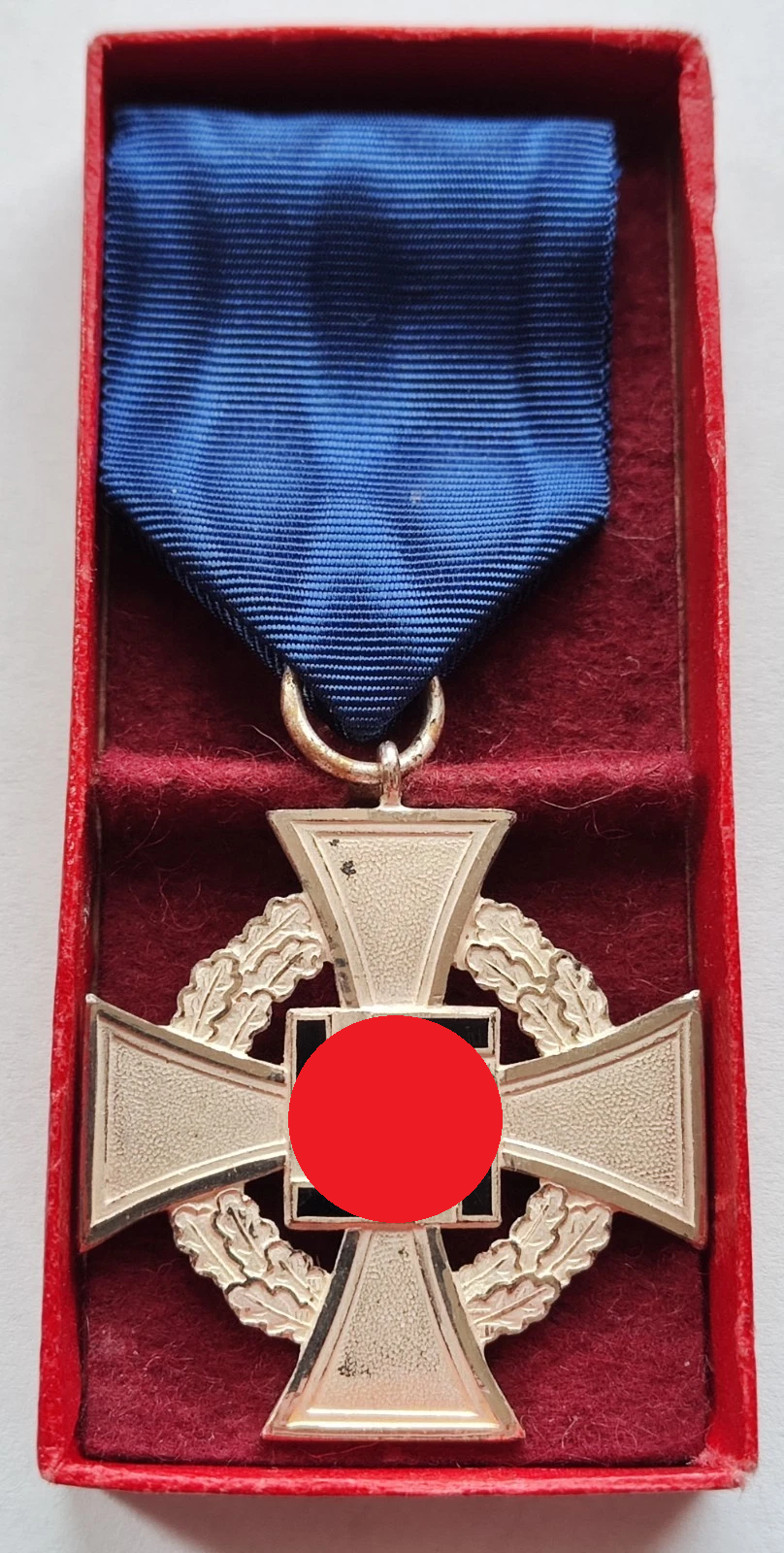 25 JAHRE TREUEDIENST - 2. STUFE SILBER - IM ORIGINAL ETUI - ORDEN
