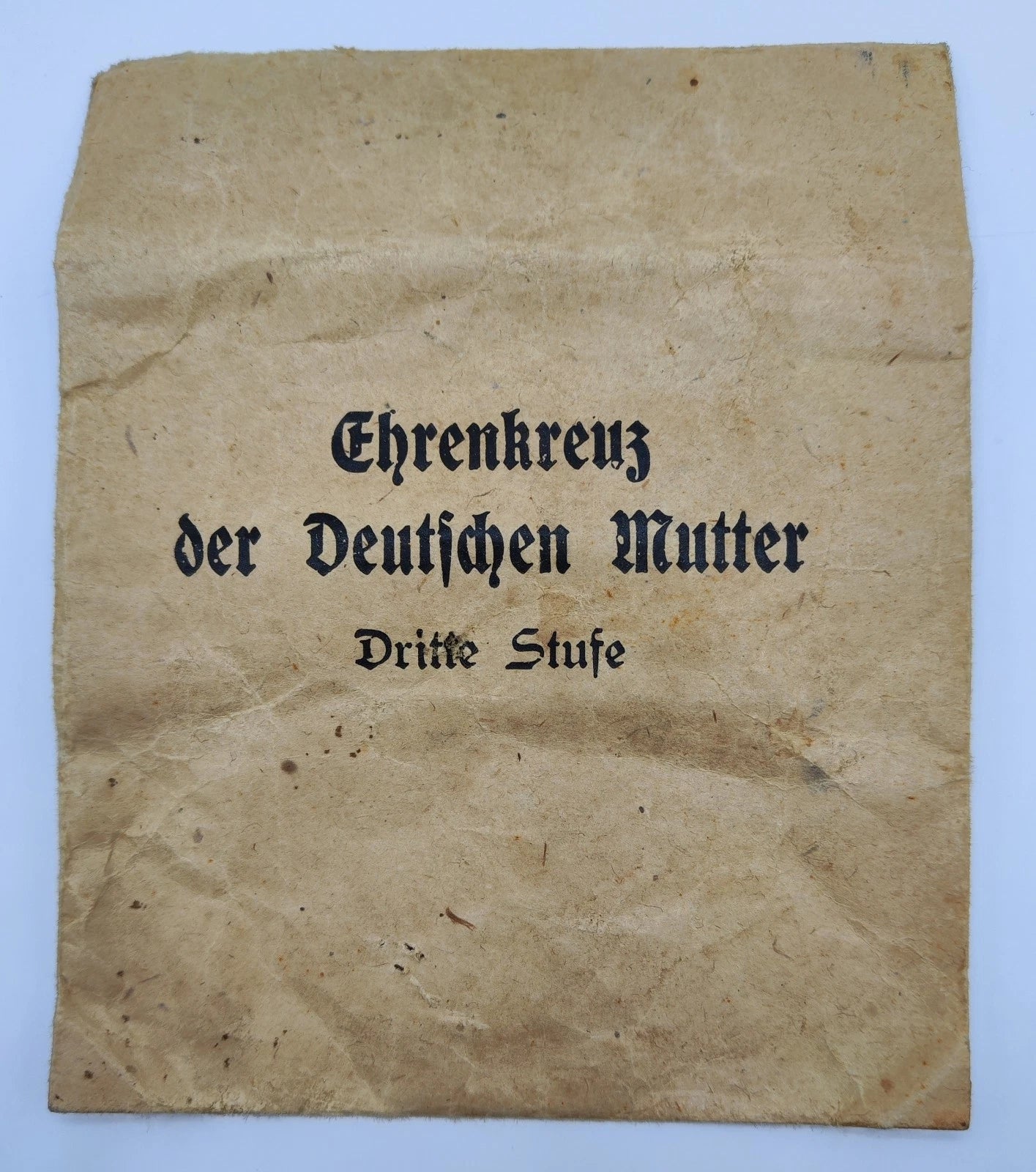 MUTTERKREUZ + TÜTE - 3. STUFE BRONZE - ORDEN