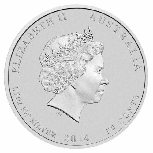 1/2 UNZE SILBER - KAMPF ZUR SEE / KRIEGSSCHIFF - SILBERMÜNZE