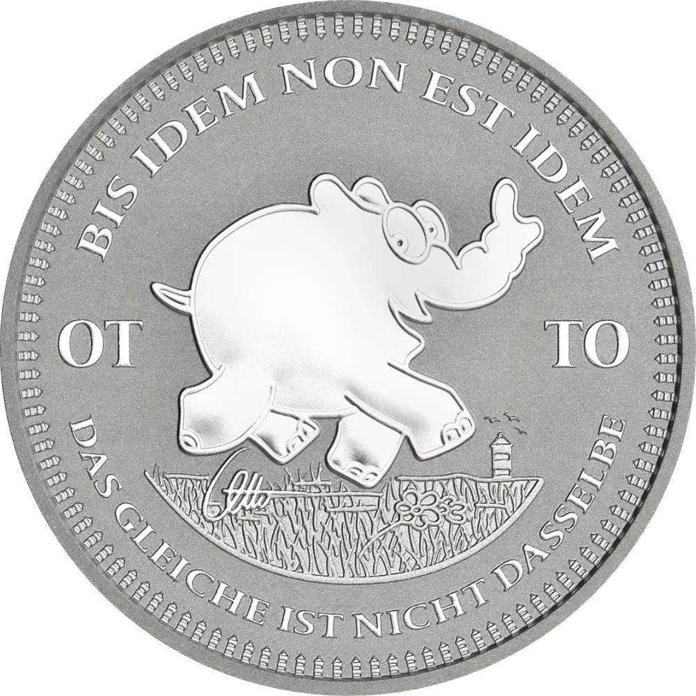 1 UNZE 999 SILBER - OTTIFANT / VON OTTO - SILBERMÜNZE