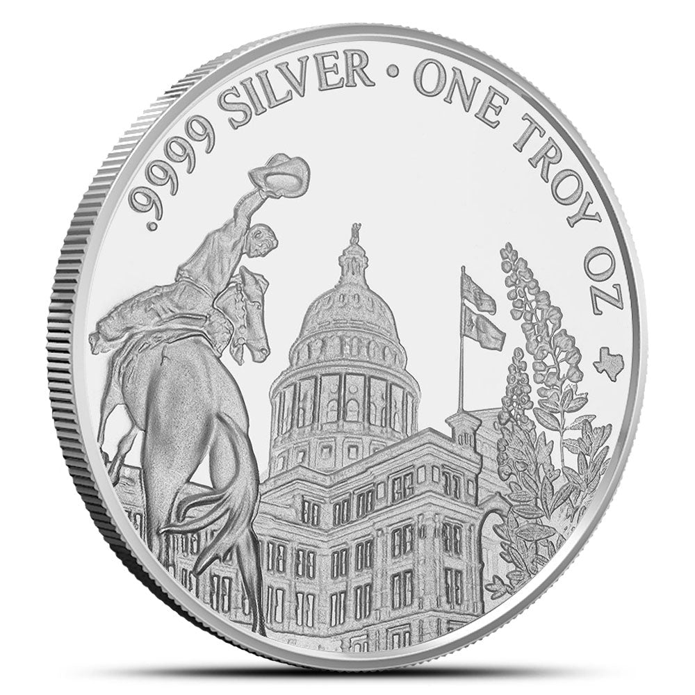 1 UNZE SILBER - TEXAS 2018 - MEDAILLE