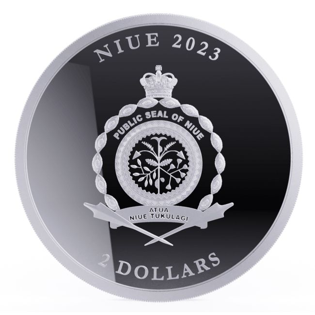 1 UNZE 999 SILBER - QUEEN ELIZABETH II. 2023 - SILBERMÜNZE