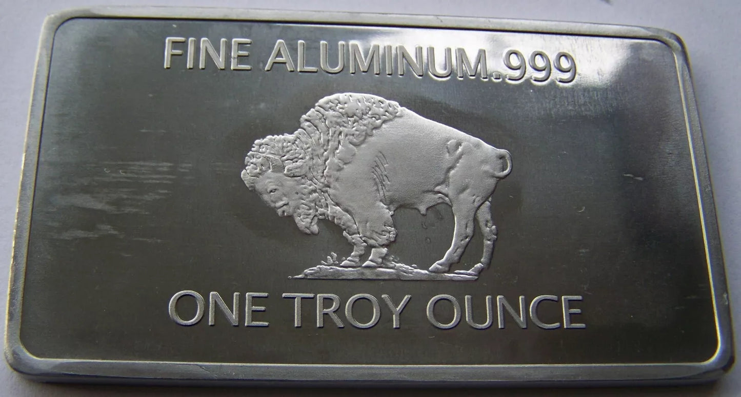 1 UNZE ALUMINIUM - USA BUFFALO - BARREN