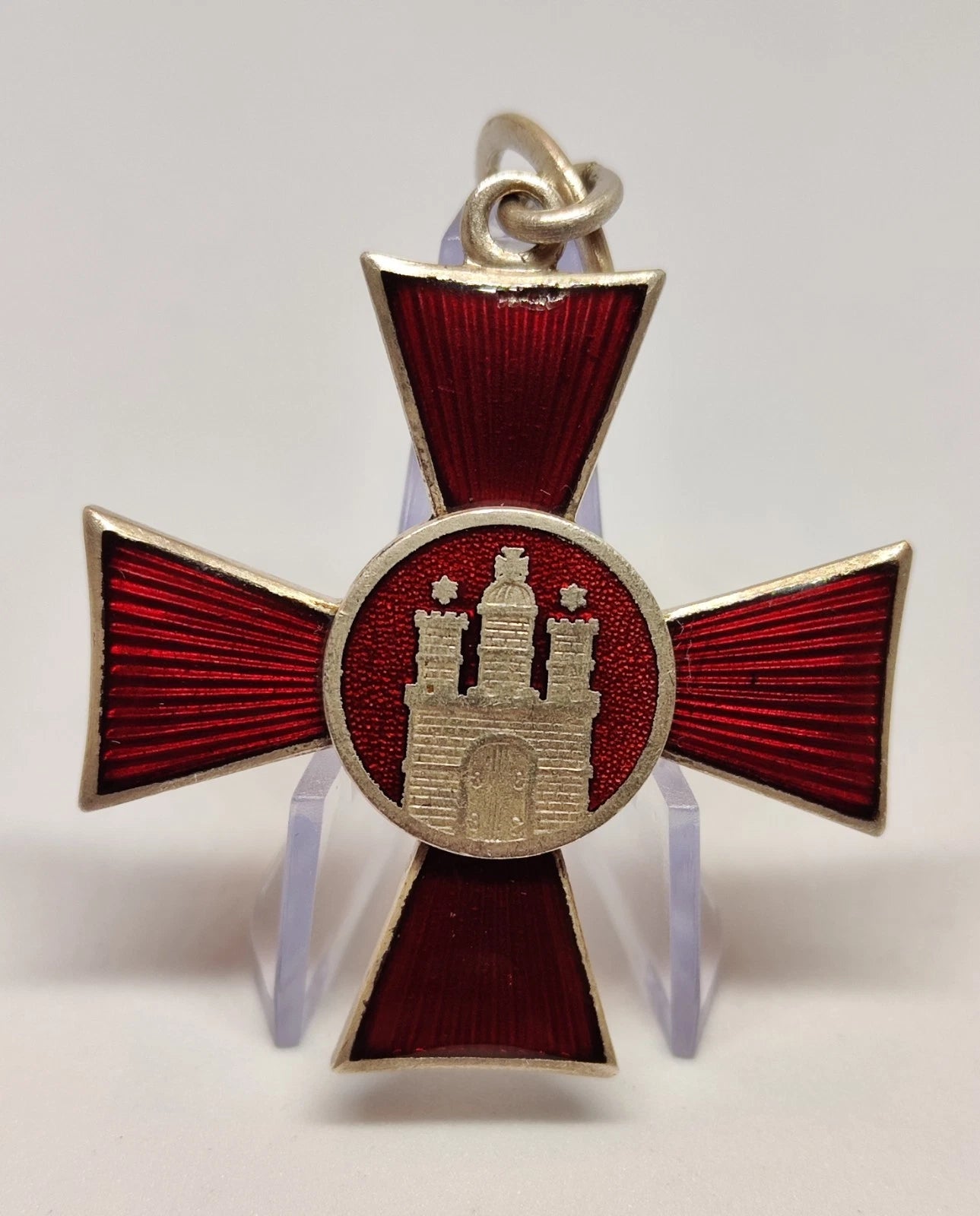 HANSEATENKREUZ ORDEN / HMBURG 1914 - AN EINZELSPANGE - ORDEN
