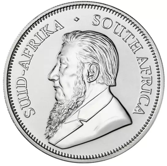 1 UNZE 999 SILBER - AFRIKA KRÜGERRAND / SPRINGBOCK 2021 - KOLORIERT