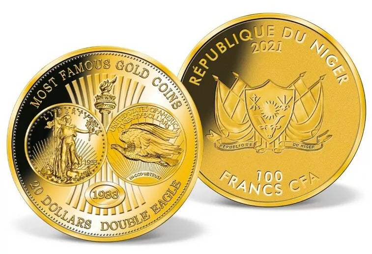 1/200 UNZE GOLD - USA GOLD EAGLE USA 1933 - GOLDMÜNZE