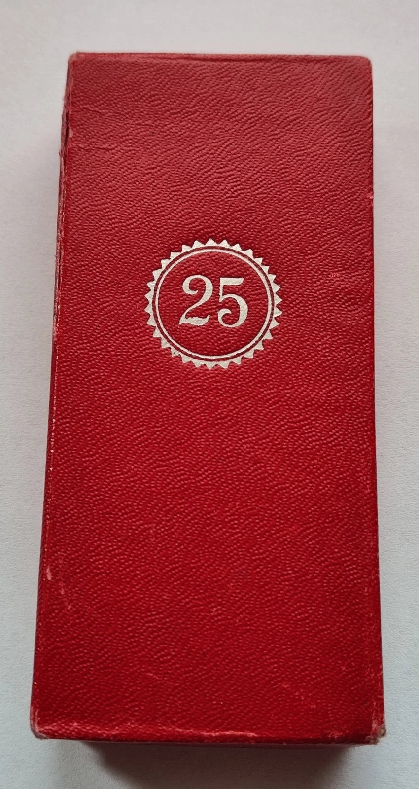 25 JAHRE TREUEDIENST - 2. STUFE SILBER - IM ORIGINAL ETUI - ORDEN