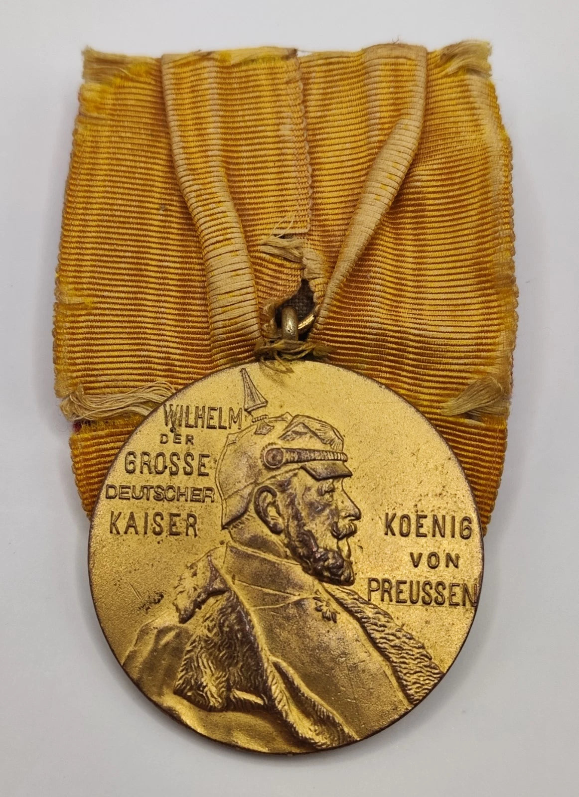 MEDAILLE - KÖNIGREICH PREUẞEN - WILHELM II. - AN EINZELSPANGE - ORDEN