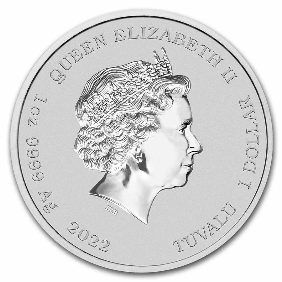 1 UNZE 999 SILBER - 60 JAHRE JAMES BOND 007 - SILBERMÜNZE