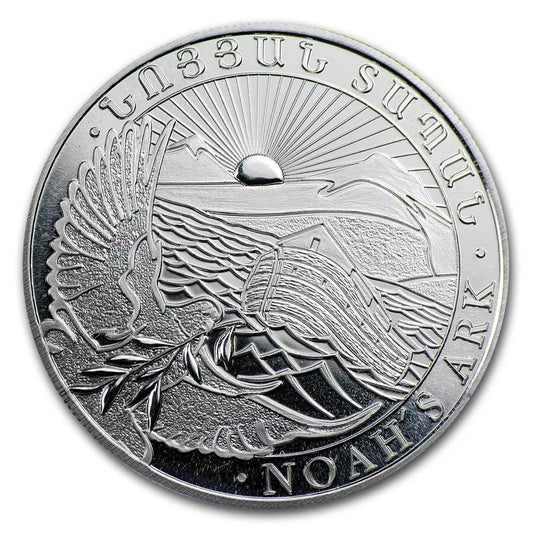 1/2 UNZE SILBER - ARCHE NOAH - SILBERMÜNZE