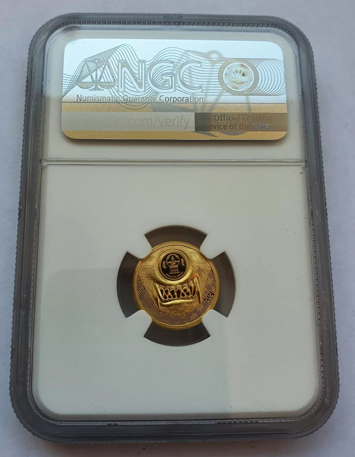1/10 UNZE GOLD - MYSTIC WOLF - ULTRA HIGH RELIEF - NUR 999 STÜCK - GOLDMÜNZE